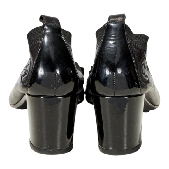 CHANEL Interlocking CC Logo Stretch pumps heels - Picture 4 of 6